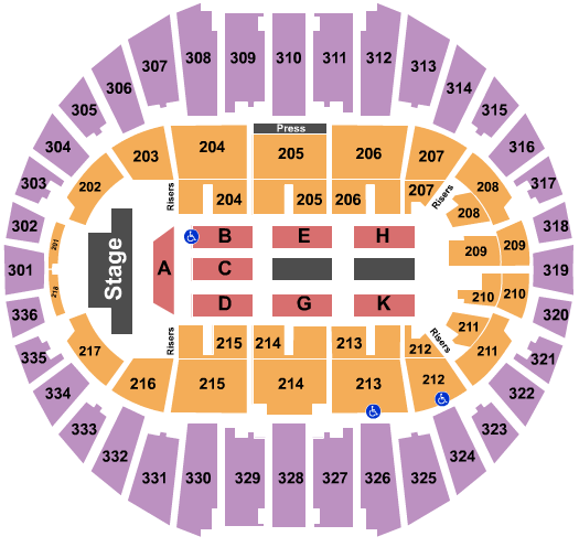 Arizona Veterans Memorial Coliseum Mega-Monsters Seating Chart